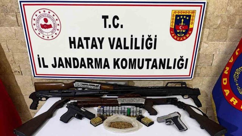 Hatay'da silah imalathanesine operasyon: Kurusıkıları gerçek silaha dönüştürüyordu!