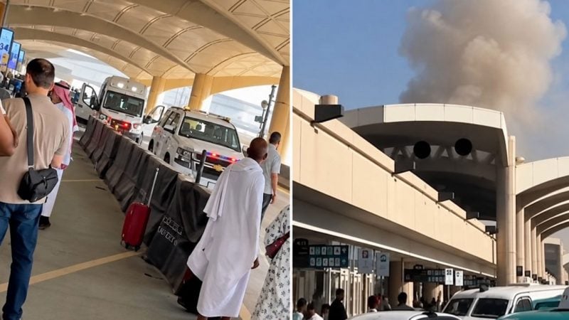 Husiler dün Riyad’daki havalimanını vurdu! 1 ölü, 11 yaralı