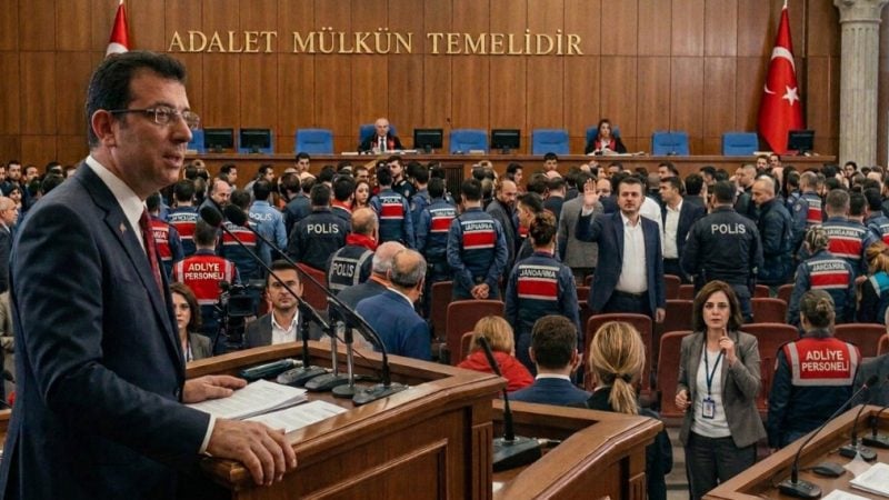 İmamoğlu davasında avukatların tavrı duruşmayı gerdi! Mahkeme Başkanı: Komutanım girin, alın