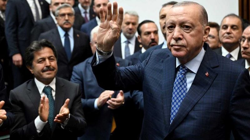 İsrail'in ve Yunanistan'ın korkulu rüyası! Erdoğan'ın kravatında bomba detay