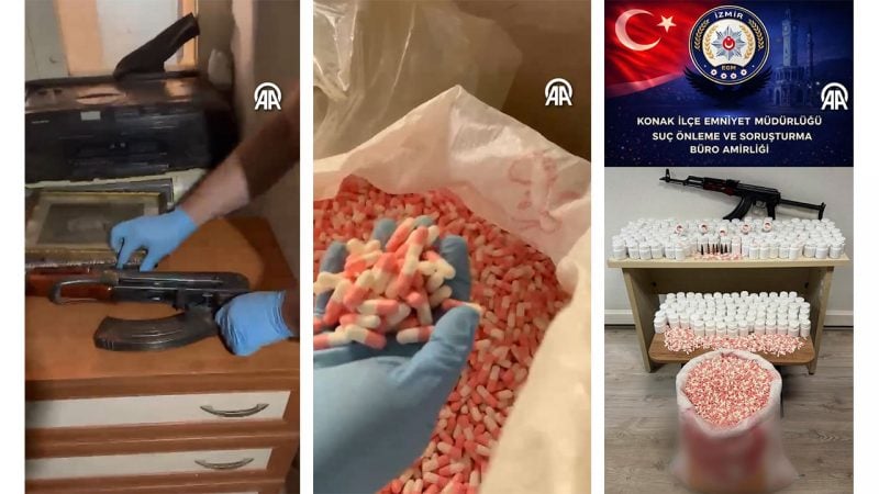 Keleş ve on binlerce hap ele geçirildi! Ankara'da operasyon