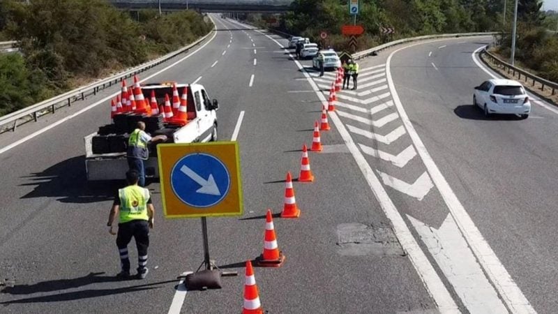 KGM şoförleri uyardı! Bursa Çevre Otoyolunun Ankara- İzmir istikametine dikkat
