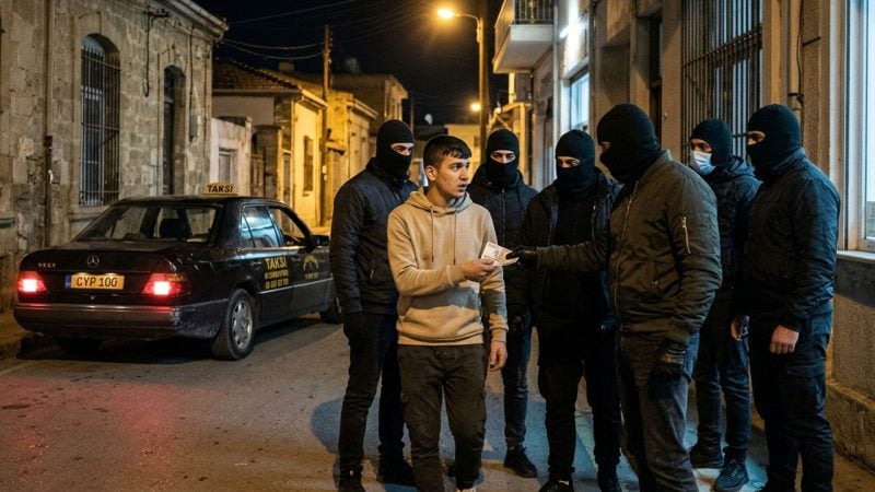Maskeli 7 kişi Suriyeli genci kaçırdı, taksi parası verip evine gönderdi!
