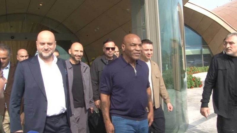 Mike Tyson İstanbul'a geldi