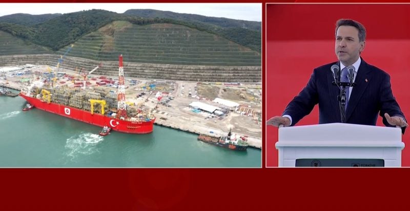 Osman Gazi göreve uğurlandı: Gaz üretimini günlük 20 milyon metreküpe çıkaracak