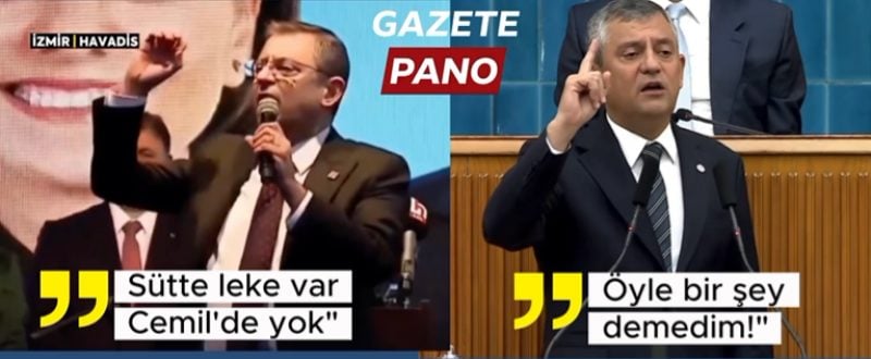 Özgür Özel’den skandal 'u' dönüşü! Arşivler saniyeler içinde patladı: 'Sütte leke var' dediği lafı inkar etti