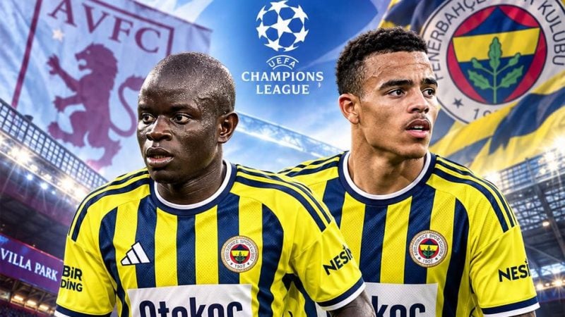 Rakip Aston Villa! Fenerbahçe'nin maç kadrosu belli oldu