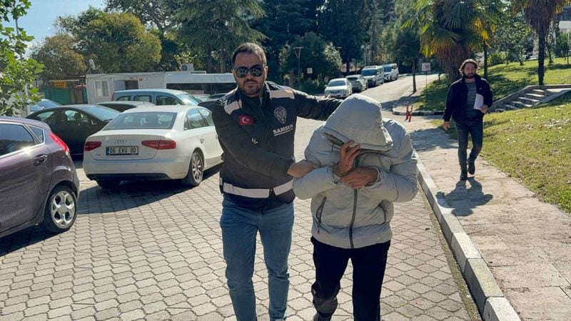 Samsun'da kıskançlık dehşeti! Tartıştığı karısını bıçaklayan cani koca tutuklandı