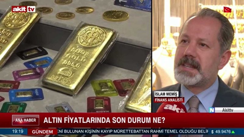 Savaş tamtamları petrolleri uçurdu, altını ezdi! İslam Memiş’ten Akit TV’ye flaş açıklamalar