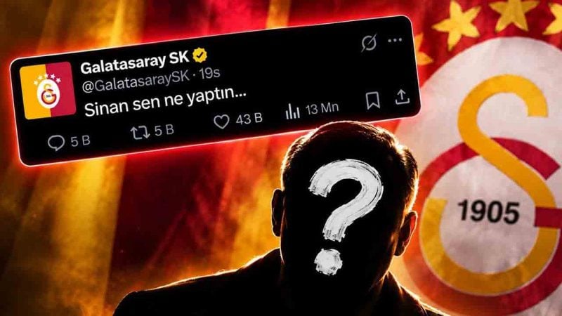 ‘Sinan sen ne yaptın’ın sırrı çözüldü! Bakın Galatasaray o paylaşımı niye yapmış?