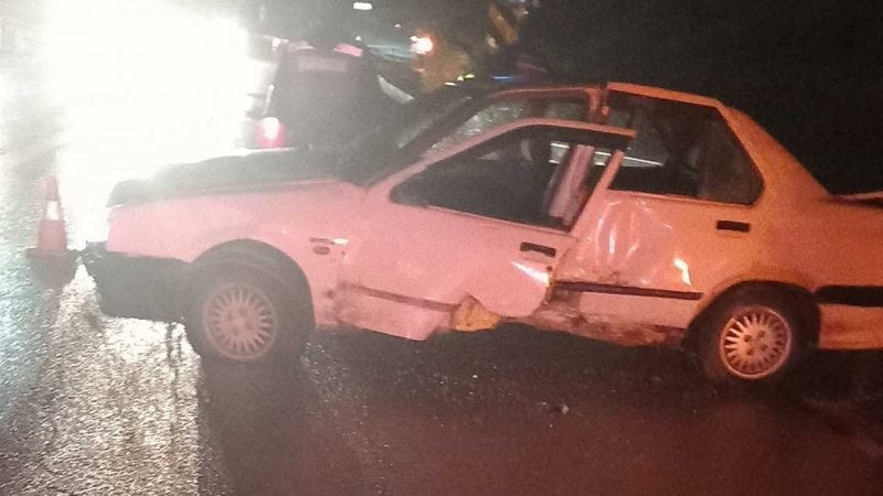 Sivas’ta devrilen otomobilin sürücüsü hayatını kaybetti
