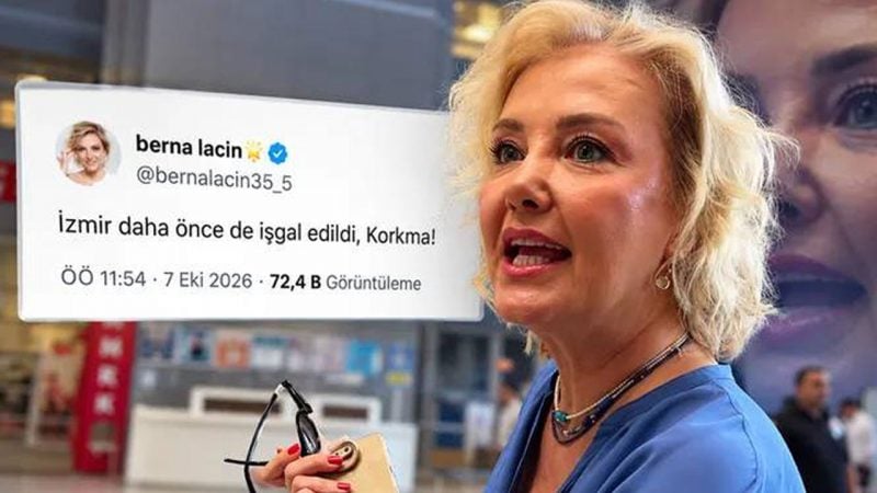 İzmir'de provokasyona kalkışan Berna Laçin gözaltına alındı