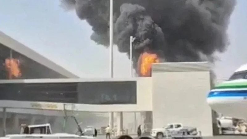 Suudi Arabistan'da Kral Halid Havalimanı yine hedef alındı!