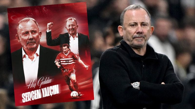 TFF tarih verdi! Sergen Yalçın için imza töreni düzenlenecek