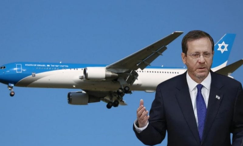 Türkiye’nin resti İsrail’i tarifeli uçağa bindirdi! Herzog Azerbaycan uçağıyla Türk hava sahasından geçti