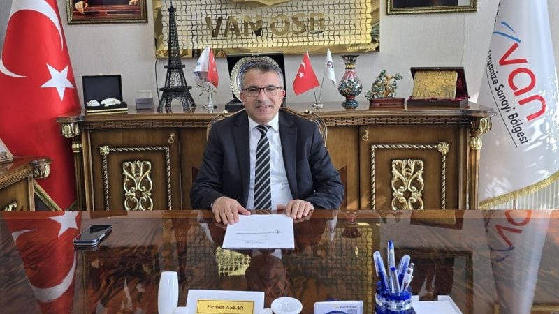 Van OSB’de düğmeye basıldı