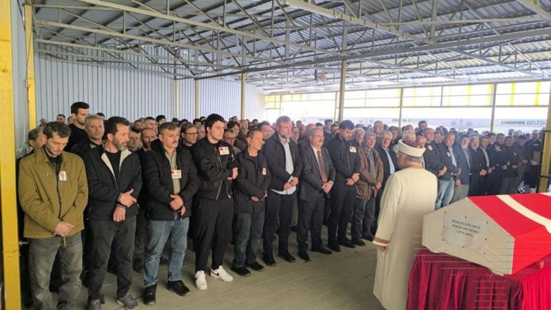 Vefat eden polis memuruna son görev