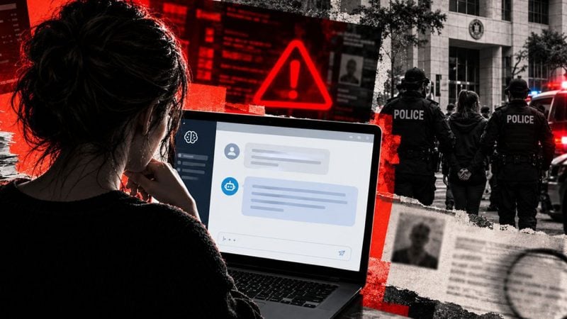 Yapay zekayı günlük gibi kullandı! Polis evini bastı