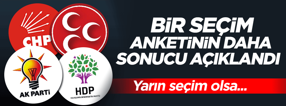 1 Anket sonucu daha açıklandı!