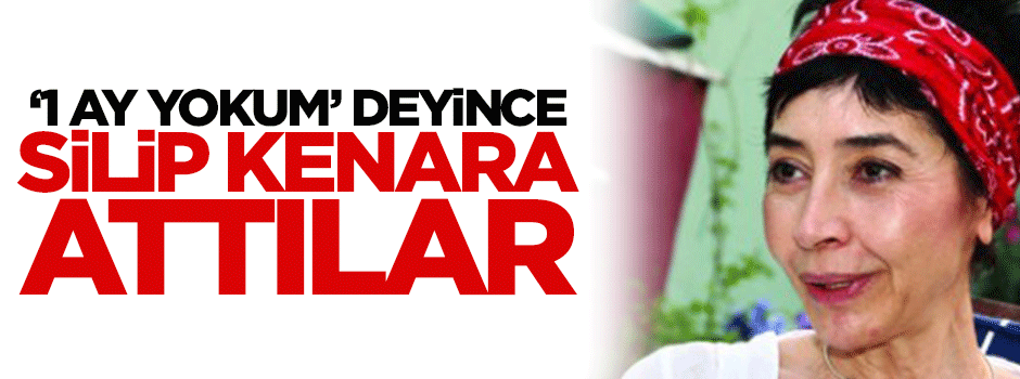 '1 ay yokum' dedi, Tetikçi Taraf silip attı