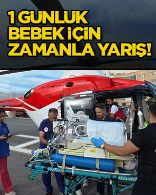 1 günlük bebek için zamanla yarış!