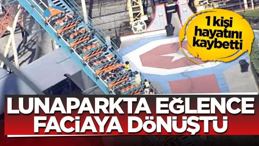 1 kişi hayatını kaybetti! Lunaparkta eğlence faciaya dönüştü