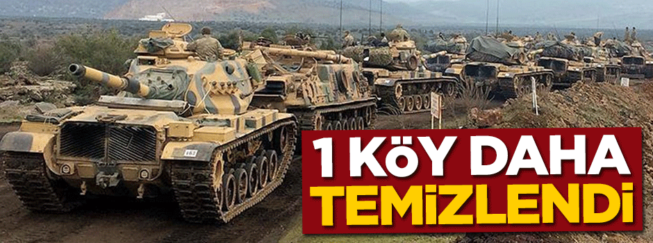 1 köy daha alındı