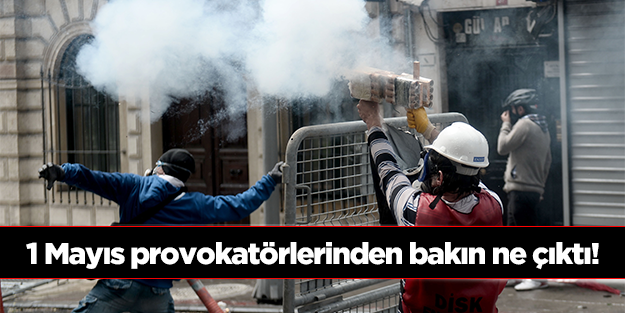 1 Mayıs provokatörlerinden cephane çıktı