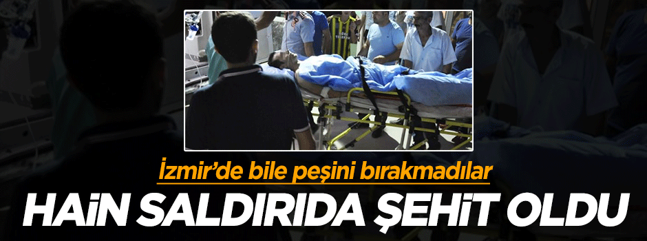 1 polis hain saldırıda şehit düştü