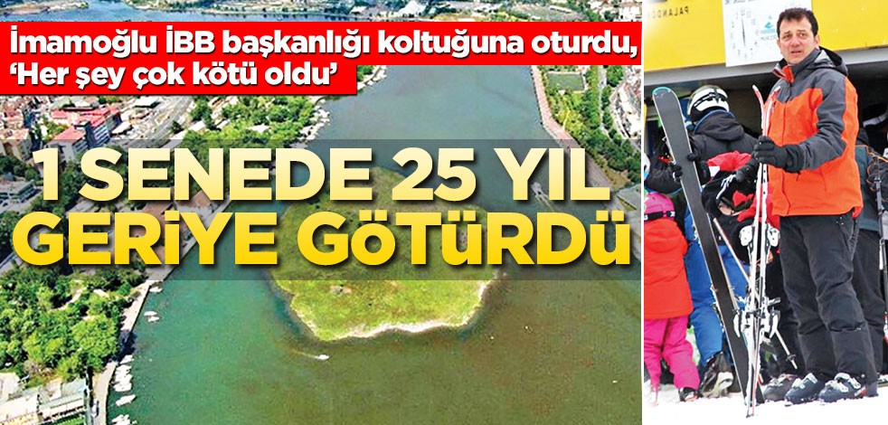 1 senede 25 yıl geriye götürdü