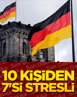 10 kişiden 7'si stresli