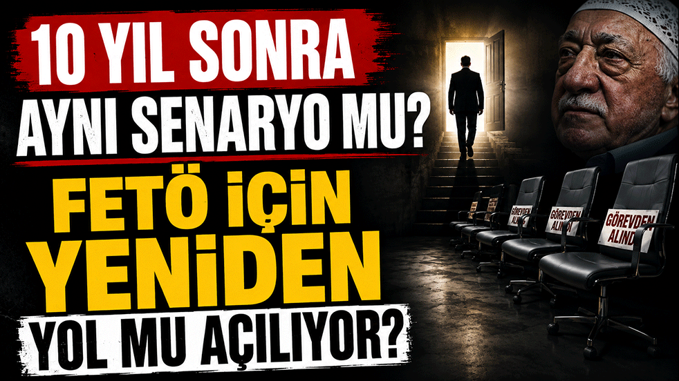 10 yıl sonra aynı senaryo mu? FETÖ için yeniden yol mu açılıyor?