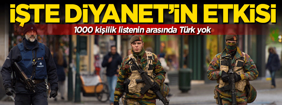 1000 kişilik listede Türkler yok