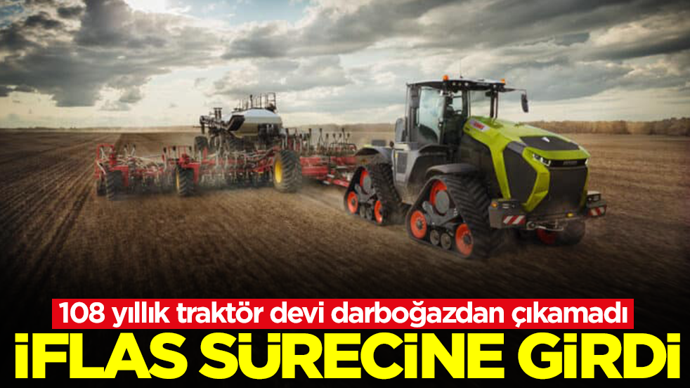 108 yıllık traktör devi darboğazdan çıkamadı: İflas sürecine girdi