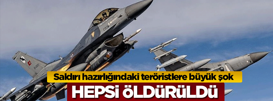 11 terörist öldürüldü