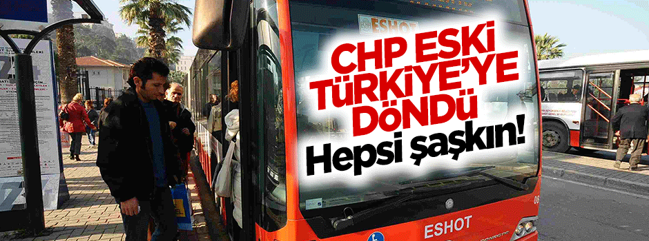 11 yıl geriye dönen İzmirliler şaşkın!