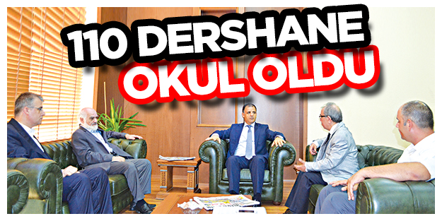 ‘110 dershane okul oldu’