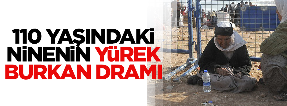 110 yaşındaki kadın IŞİD'ten kaçtı