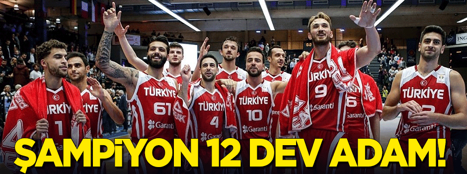 12 Dev Adam Super Cup'ta şampiyon oldu!