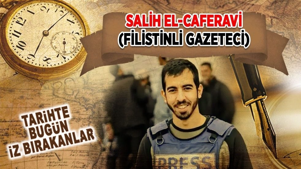 12 Ekim 2024: Salih el-Caferavi'nin şehit edilmesi (Filistinli Gazeteci)