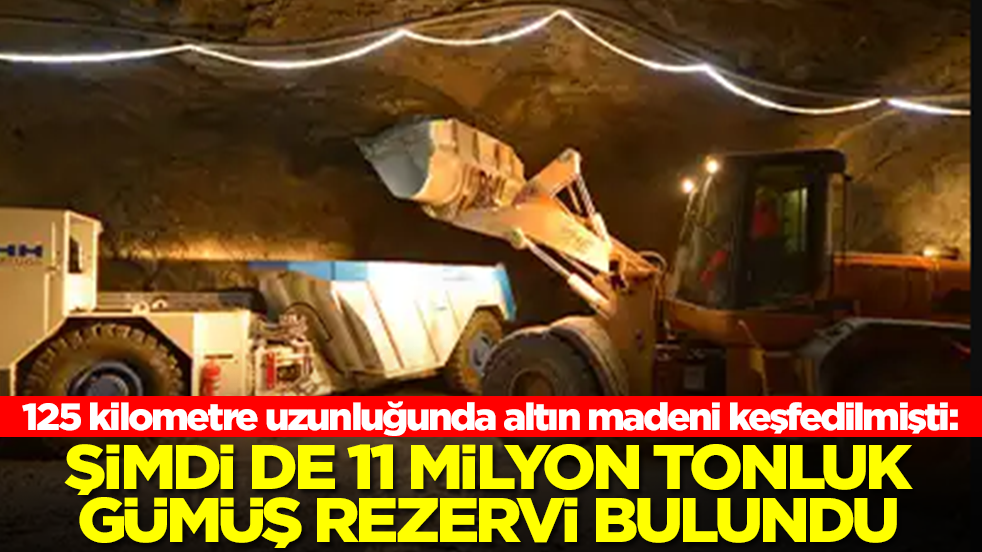 125 kilometre uzunluğunda altın madeni keşfedilmişti: Şimdi de 11 milyon tonluk gümüş rezervi bulundu