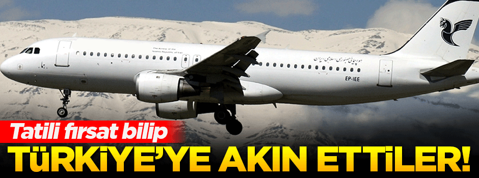 13 günlük tatilde Türkiye'ye akın ettiler!