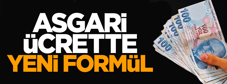 1,300 TL'lik asgari ücrette formül bulundu