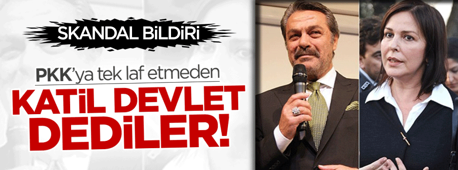 132 PKK sevicisinden skandal bildiri!