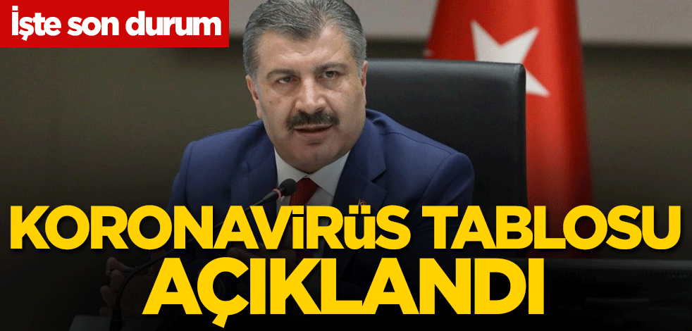 14 Mart koronavirüs tablosu açıklandı