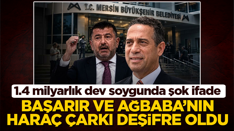 1.4 milyarlık dev soygunda şok ifade! Başarır ve Ağbaba'nın haraç çarkı deşifre oldu