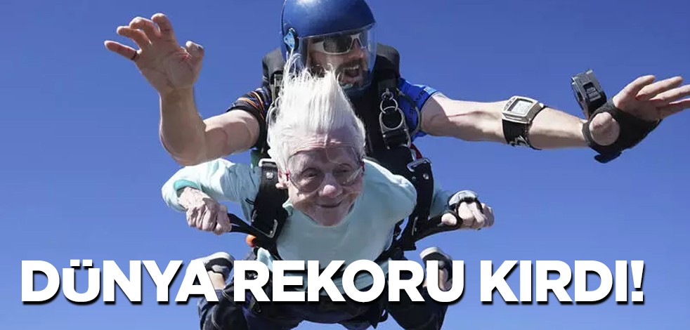 140 kilometre güneybatısındaki yerde! 104 yaşında o kadın Guinnes Rekorlar kitabına girdi: İfadesi şaşkına çevirdi