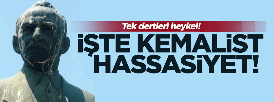 140 santimlik İsmet İnönü heykeli 'Kemalist'leri kızdırdı