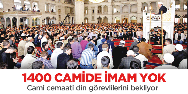 1400 camide imam yok