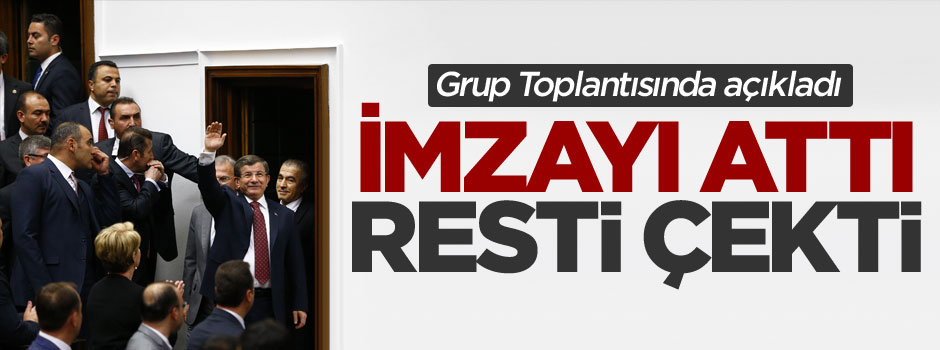 14.04.2016 tarihli AK Parti Grup Toplantısı